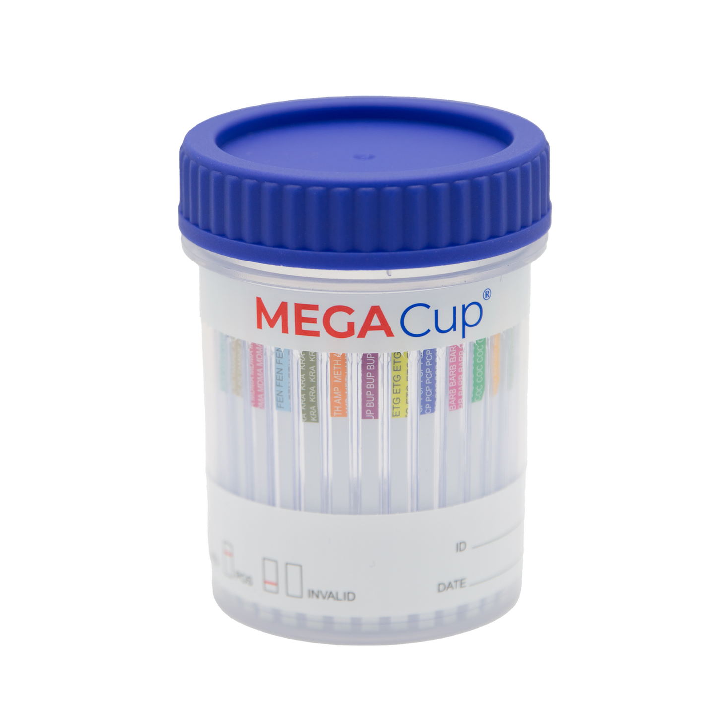 MEGA ECO II Cup 19-Panel Screening Cup | MEGAECO-03194W/AD