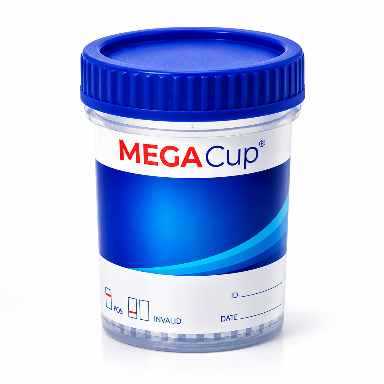 MEGA ECO II 19-Panel Drug Test Cup w/AD