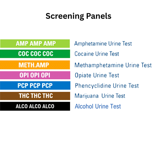 Oral Cube 7-Panel Saliva Screening Kit | C-164 W/ALCO