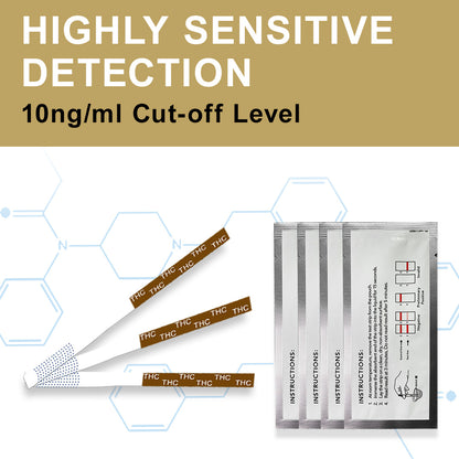 Marijuana (THC) Test Strips Home Drug Test Kit