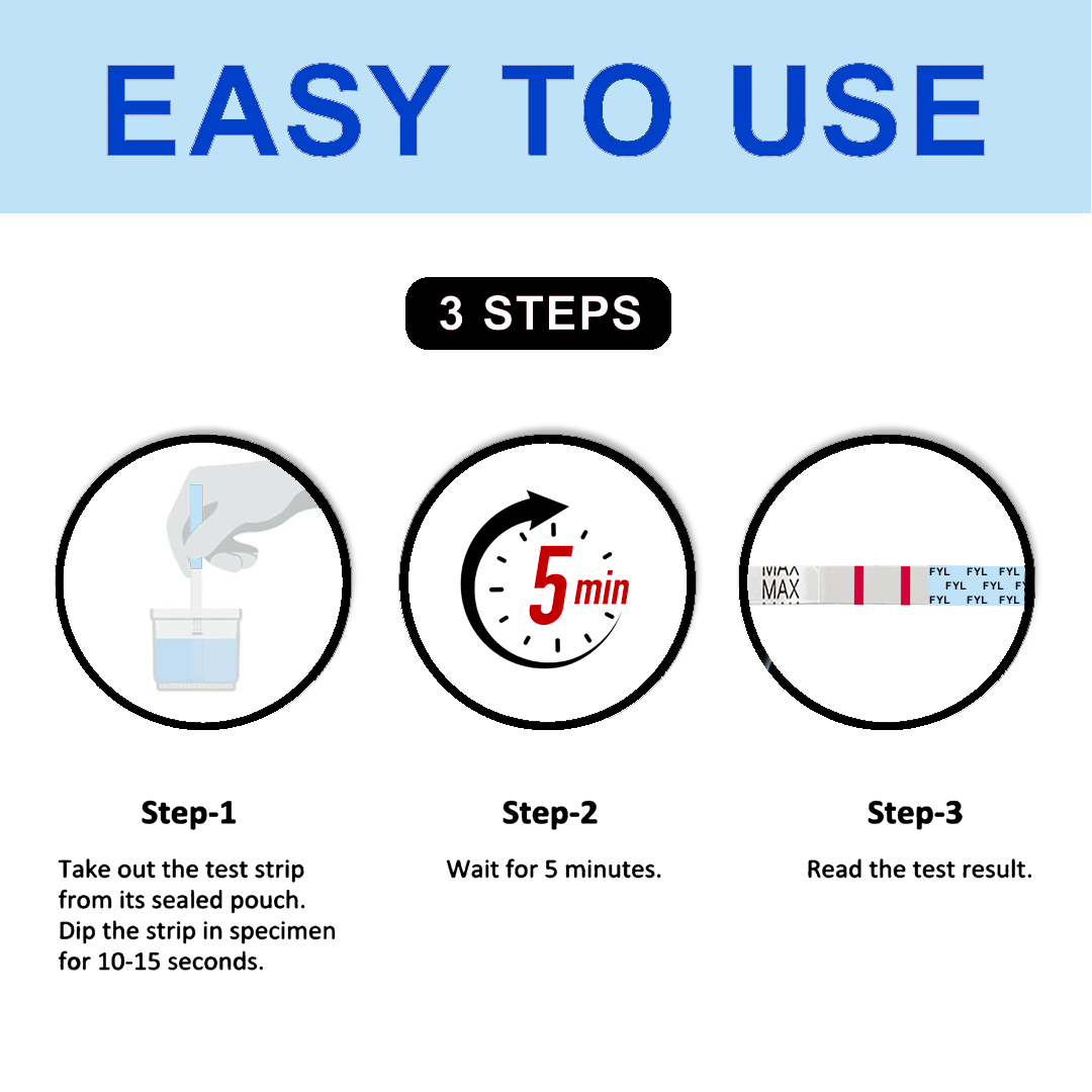 FYL Test Strips Home Drug Testing Kit