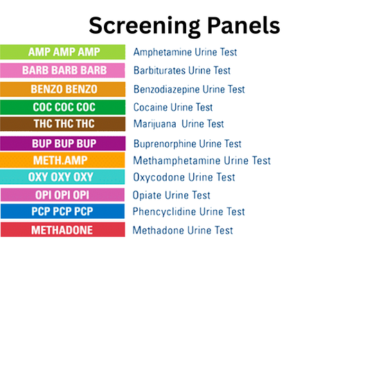 Oral Cube 12-Panel Saliva Screening Kit | C-3114 w/Alco