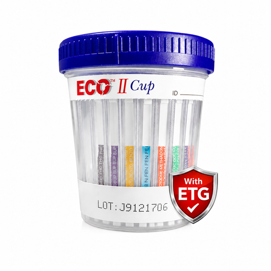 ECO II 14-Panel Drug Test Cup w/ETG
