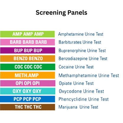 Oral Cube 10-Panel Saliva Screening Kit | C-17104